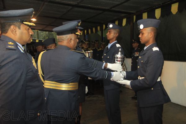 The Commissioning and Passing Out Parade at SLAF Diyatalawa